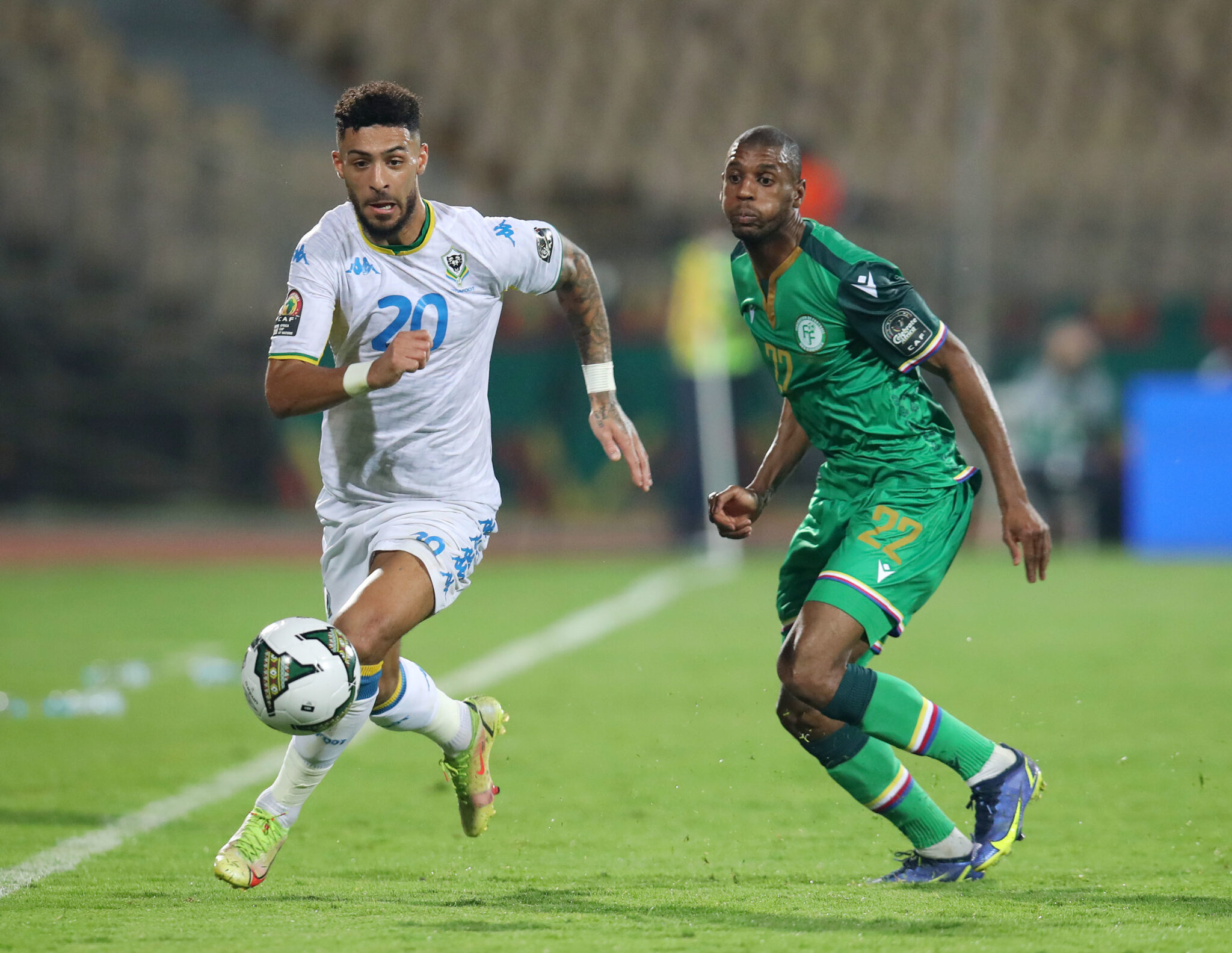 CAN : Aubam et Bouanga fêtent la victoire du Gabon...