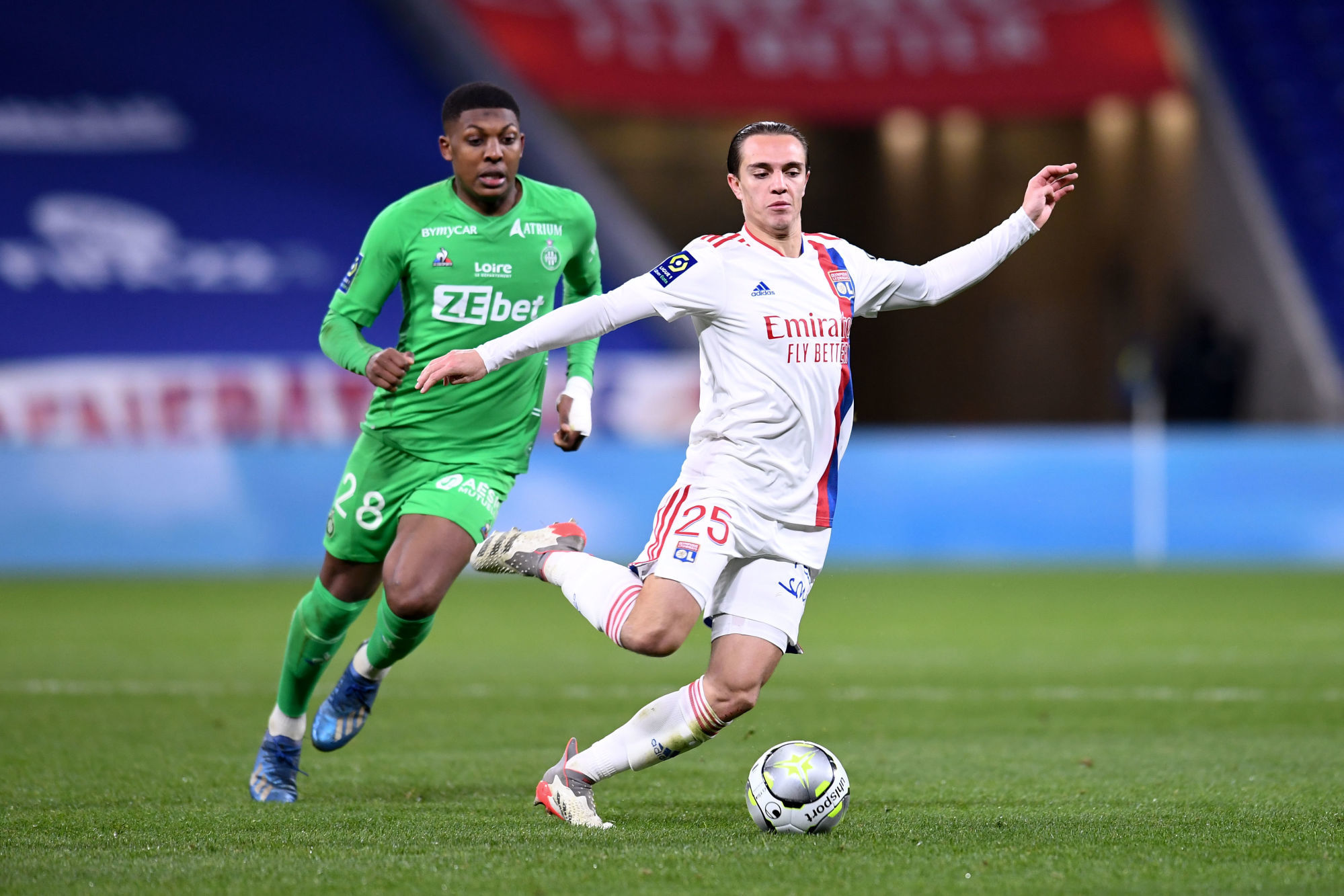 Les paroles pleines de classe de Maxence Caqueret après le Derby !