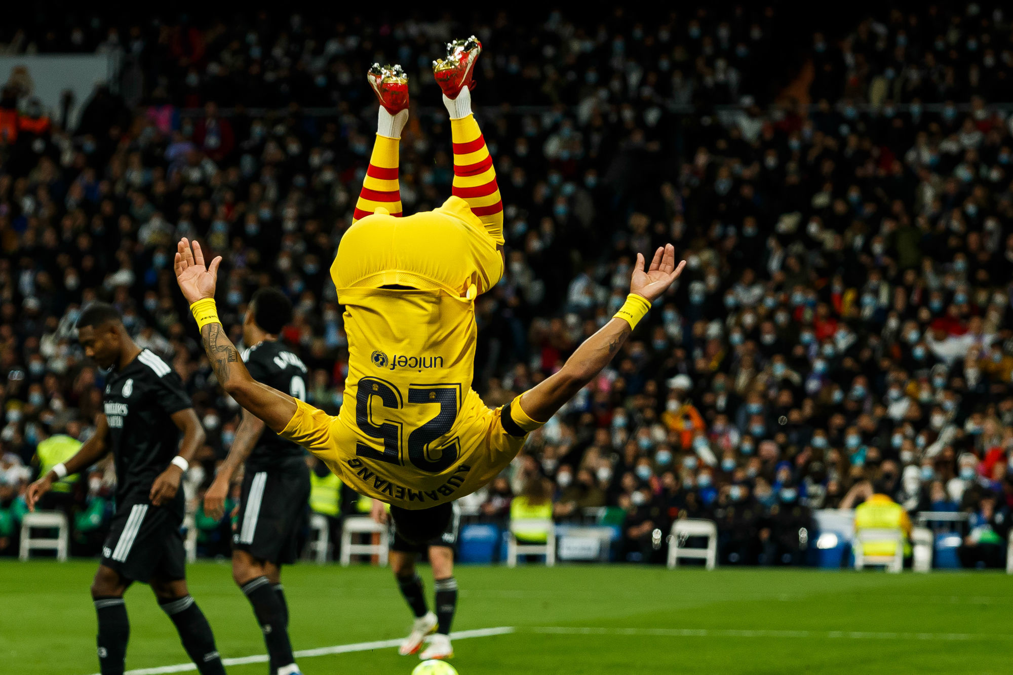 💥 Le match XXL de Pierre-Emerick Aubameyang lors du Classico face au Real Madrid !