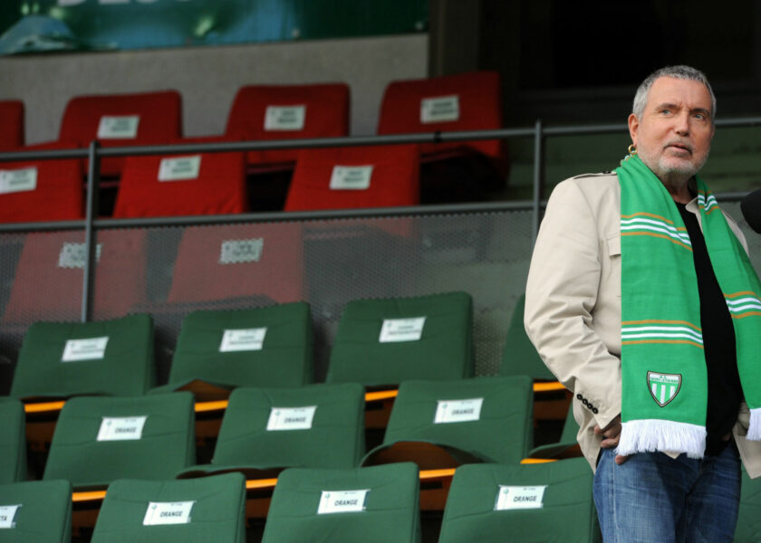 💚 Bernard Lavilliers n'oublie pas sa ville et l'ASSE