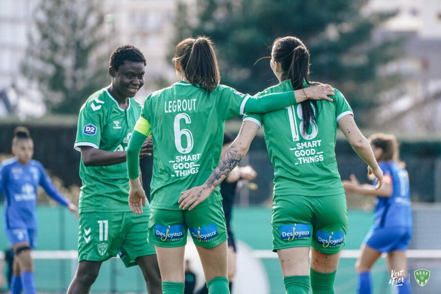 🚨 ASSE Féminines : Les Vertes foncent un peu plus vers la D1 !