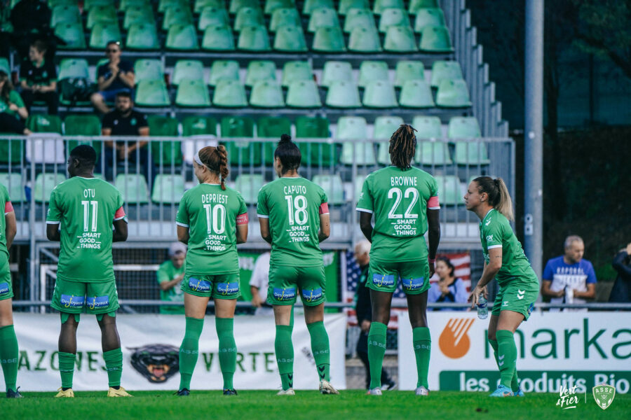 Féminines : Premier match nul de la saison pour les vertes qui voient l’OM se rapprocher !