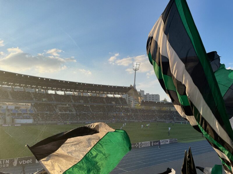 🤯 Le Stade Charléty était Vert et Blanc !