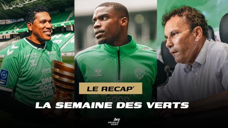 Romeyer, Brandao, Nkounkou... tout ce qu'il faut savoir de la semaine des Verts !