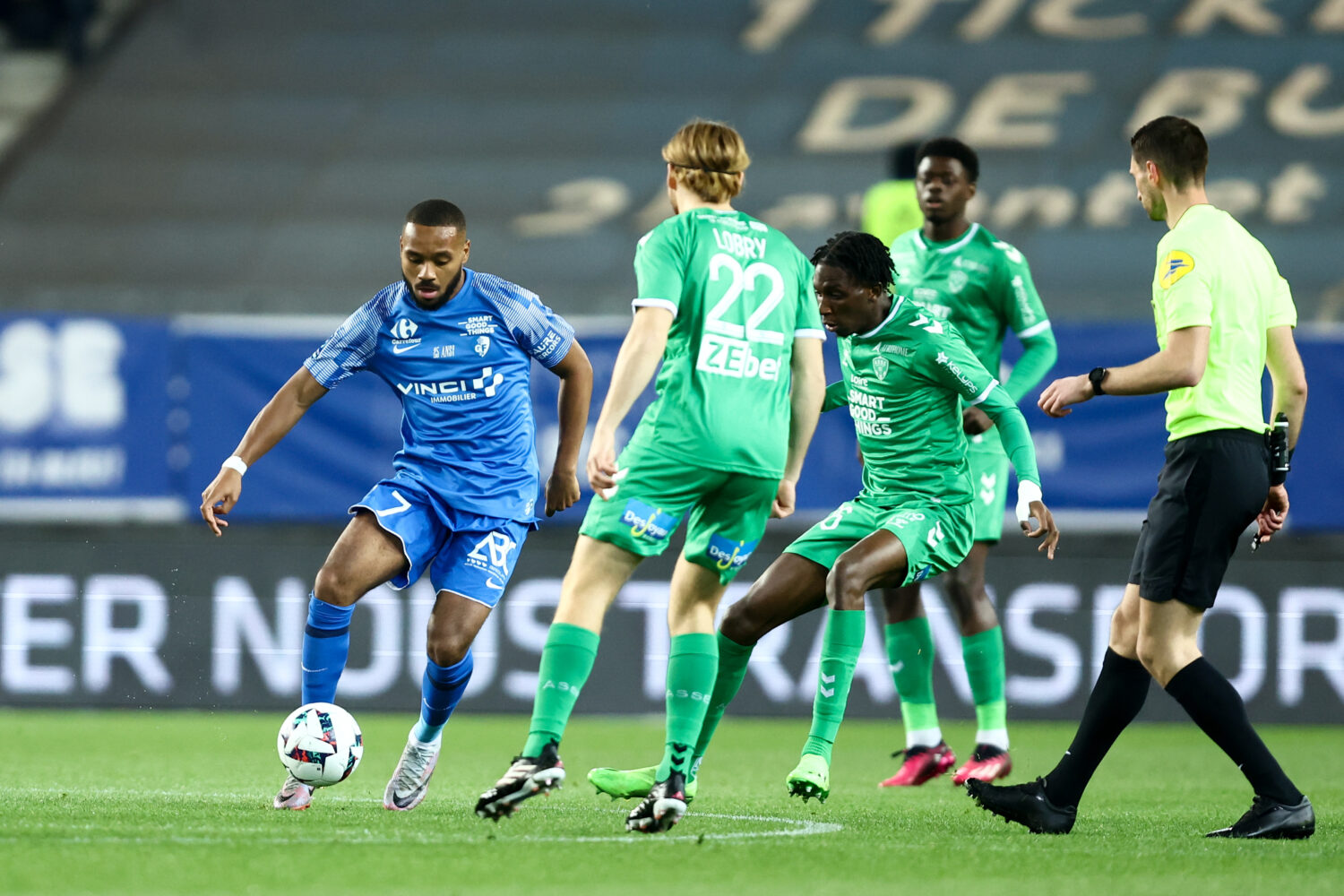 Mercato : L'ASSE doublée sur un attaquant grenoblois ?