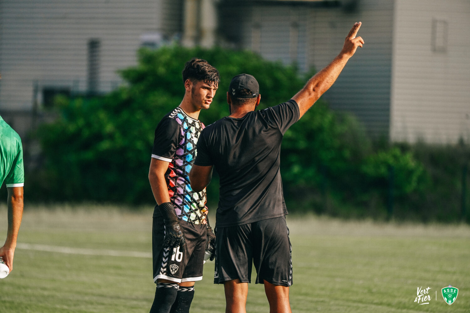 ASSE : Un jeune gardien à l'entraînement