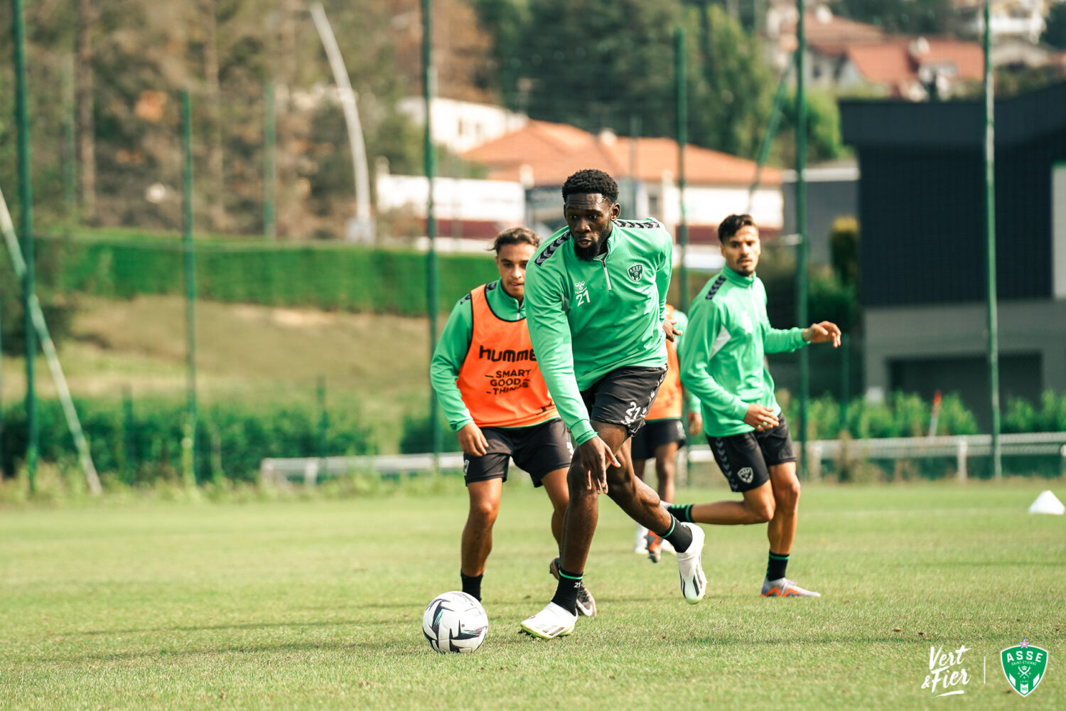 Un nouveau visage à l'entraînement du jour !