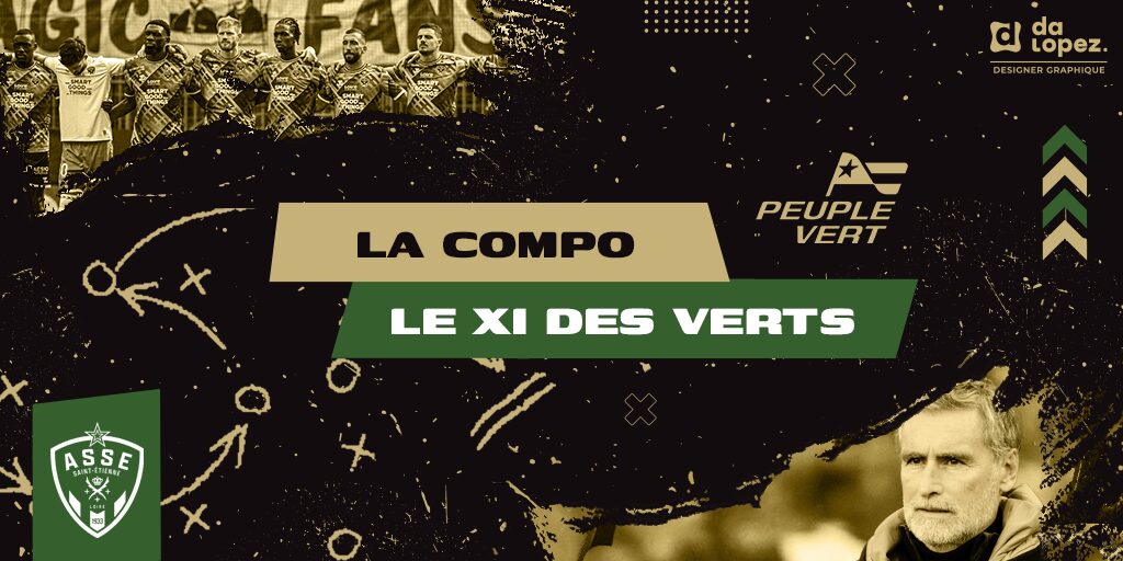 🚨 La composition de l'ASSE avec 4 nouveaux visages !