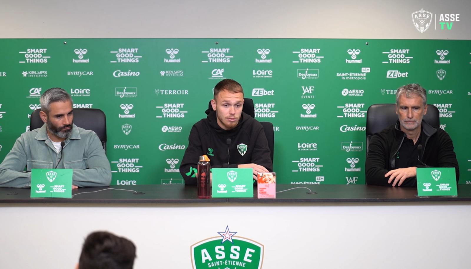 🎙️ ASSE : Olivier Dall’Oglio mise beaucoup sur son poulain !