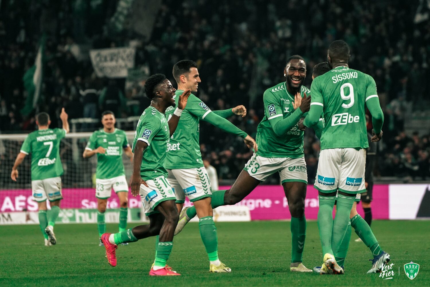 🚨 Une manita pour l’ASSE avec les buts en images !