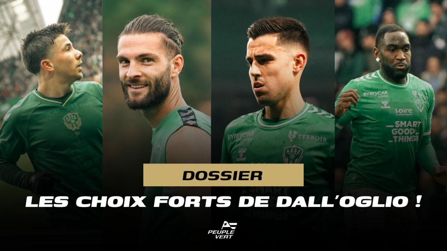 💥 ASSE : Olivier Dall’Oglio fait des choix forts !
