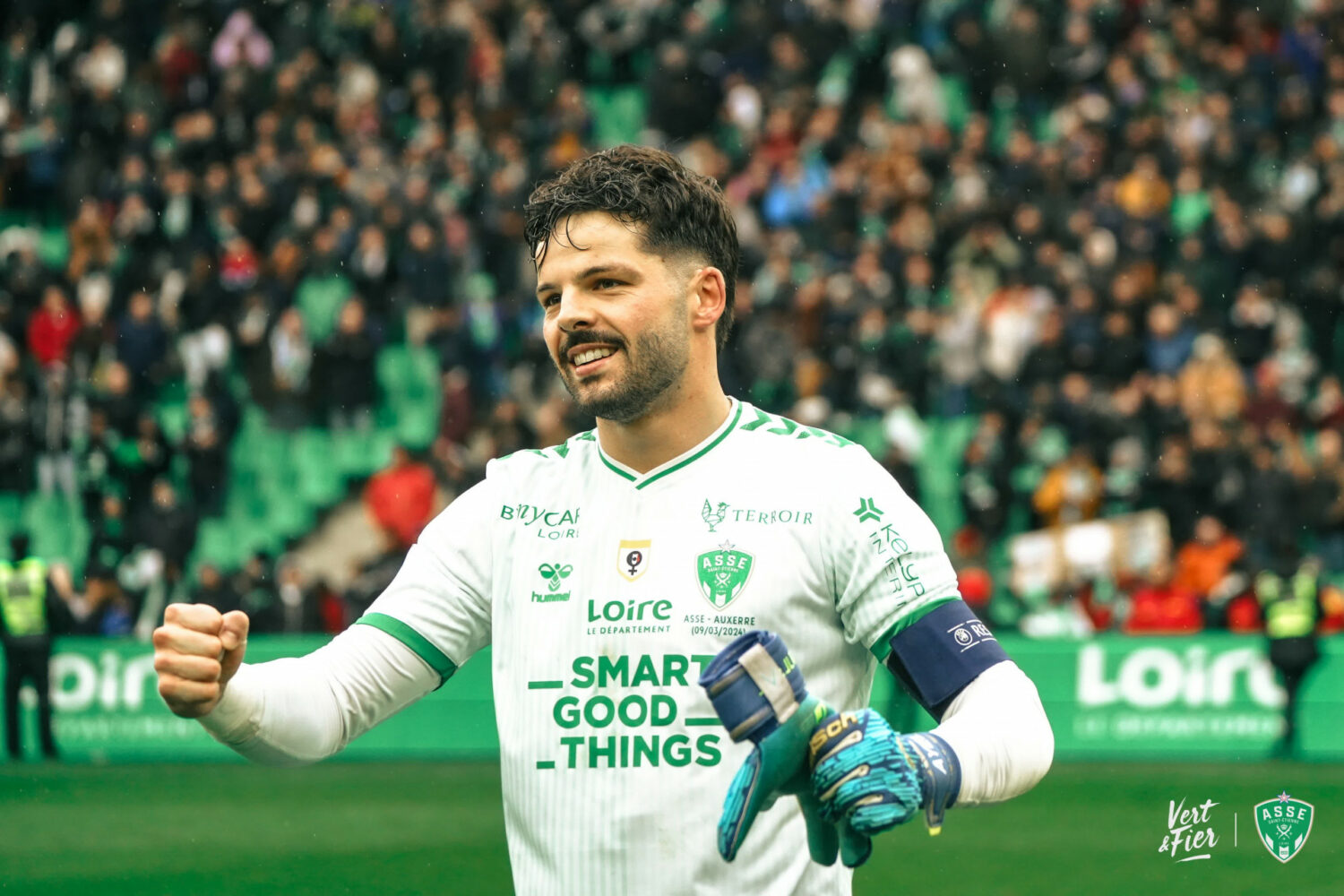 ASSE - AJA : La prestation XXL de Larsonneur en images !