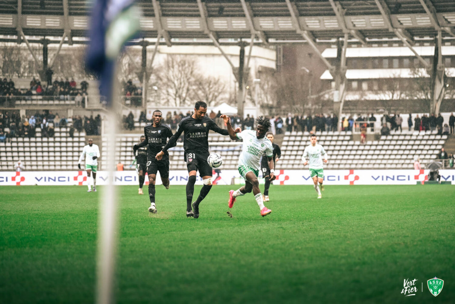 ASSE : Les images du retour de blessure d'Aimen Moueffek !