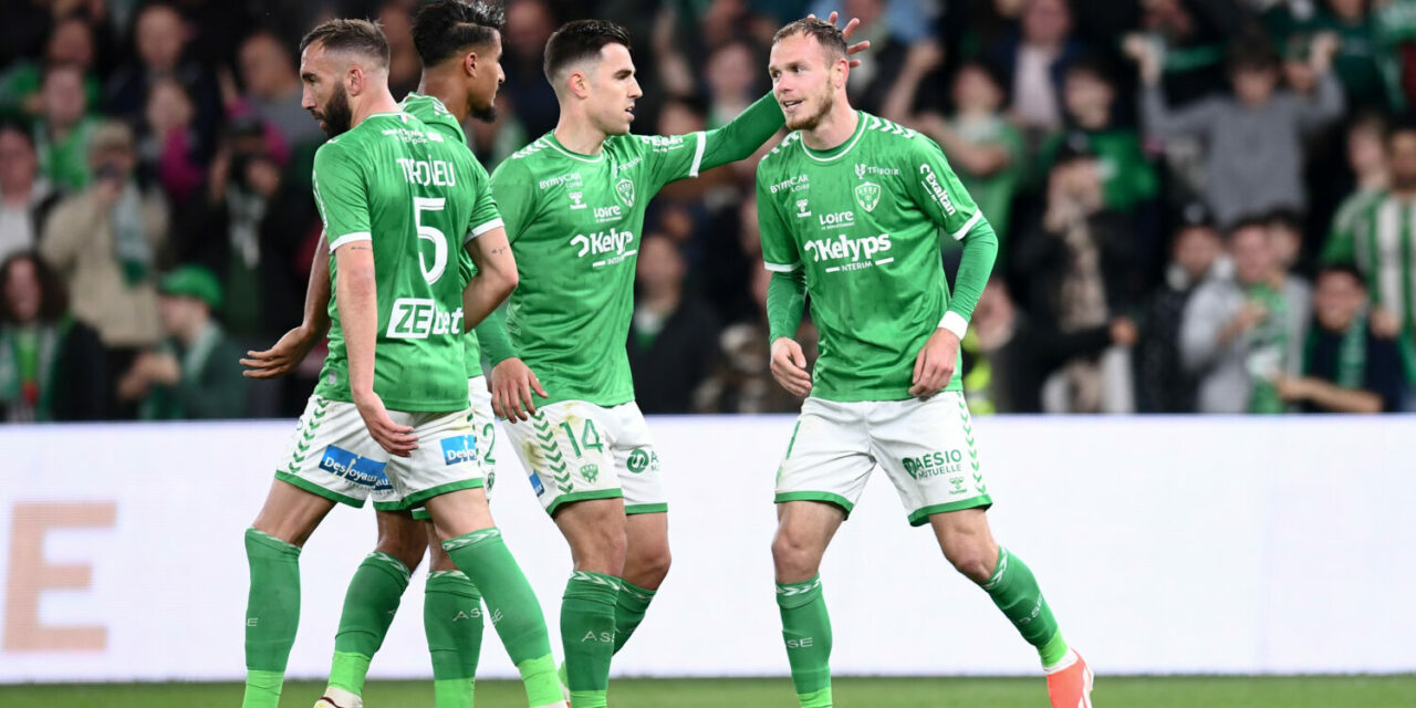 Barrages L1 : l'ASSE au complet pour le match aller