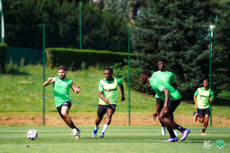 ASSE : 4 bonnes nouvelles et une mauvaise à l'entrainement d'hier