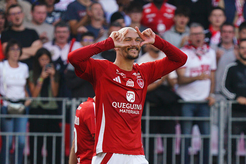 Brest - ASSE : Les quatre buts de la rencontre en images