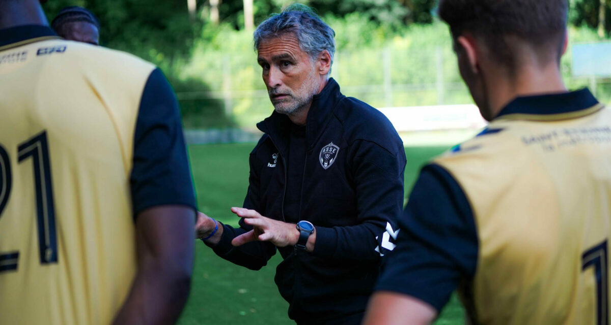 ASSE-HAC : Dall'Oglio lance le match et prévient ses joueurs