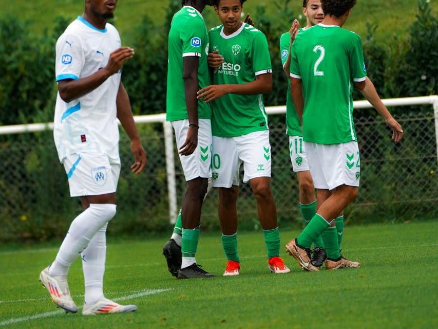 ASSE : Le bonbon de Nguessan contre l'OM en images !