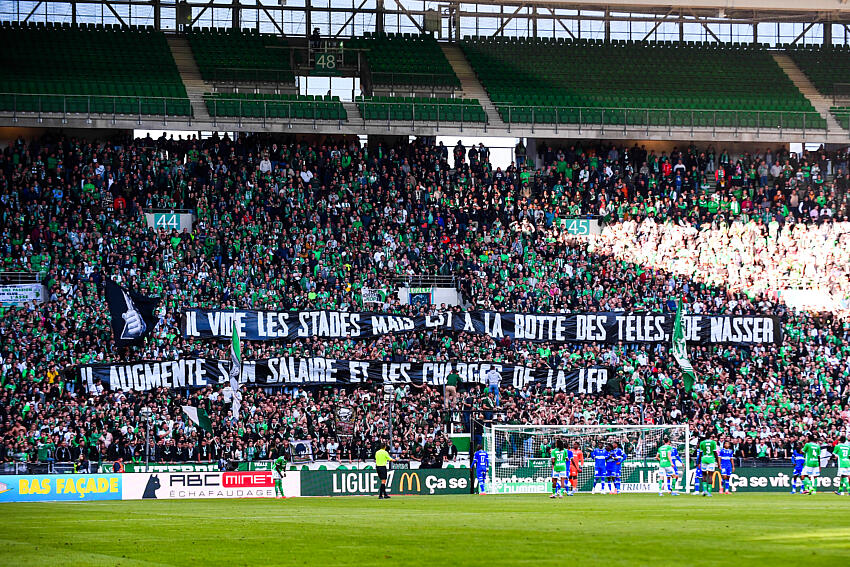 ASSE : Les supporters allument Vincent Labrune et la LFP !