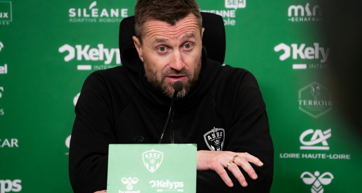 ASSE : Horneland éxige de l'élégance, même dans la défaite !