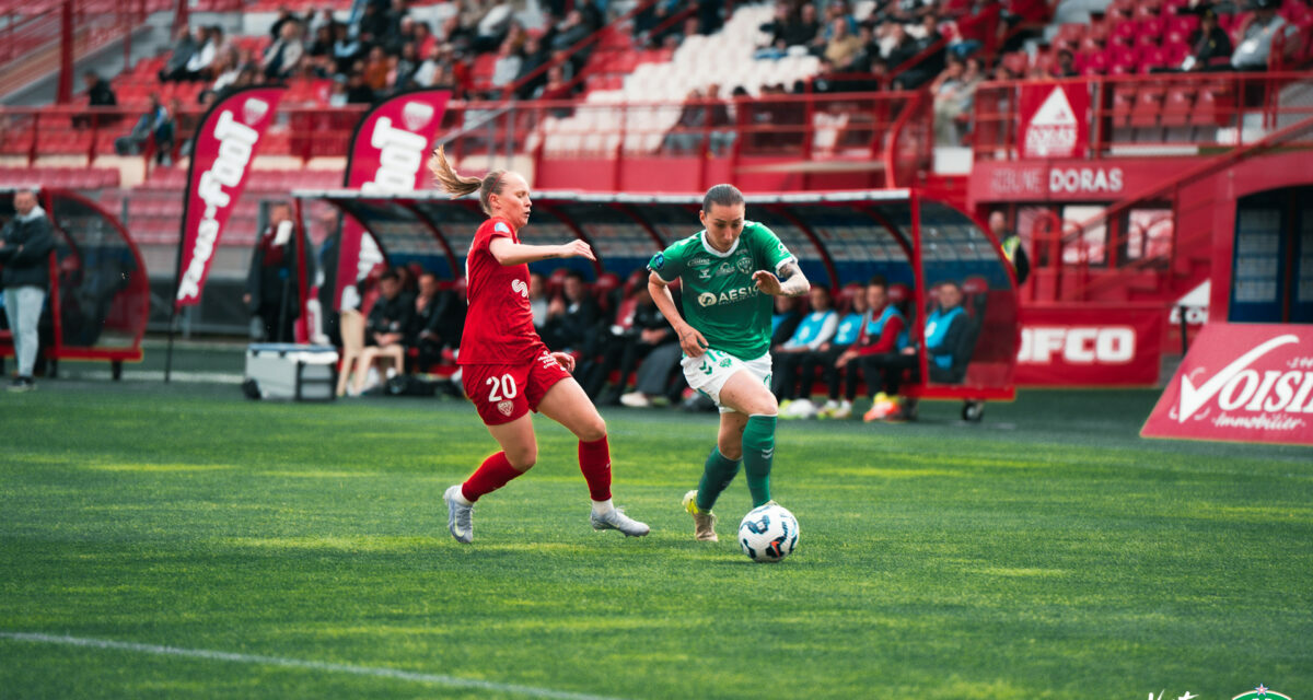 Les Vertes battues en toute fin de match ! - ASSE