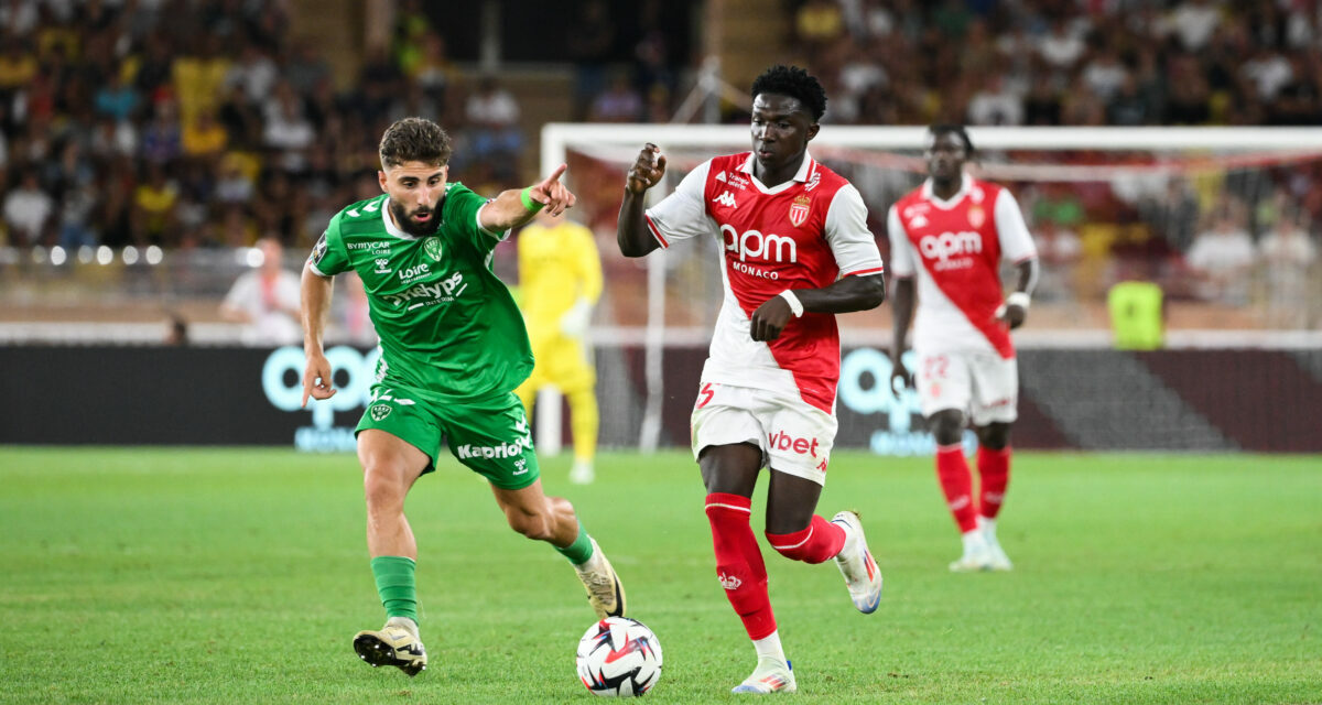 Ligue 1 : Monaco privé d'un bel atout dans le Chaudron - ASSE