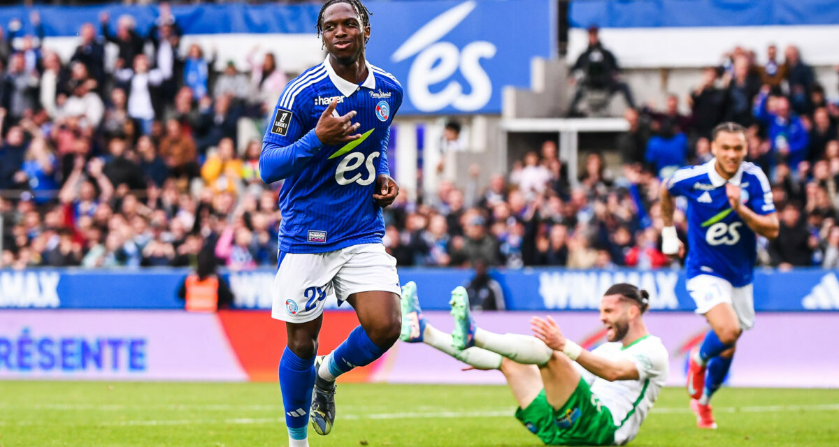 Strasbourg souligne la belle resistance de l'ASSE !