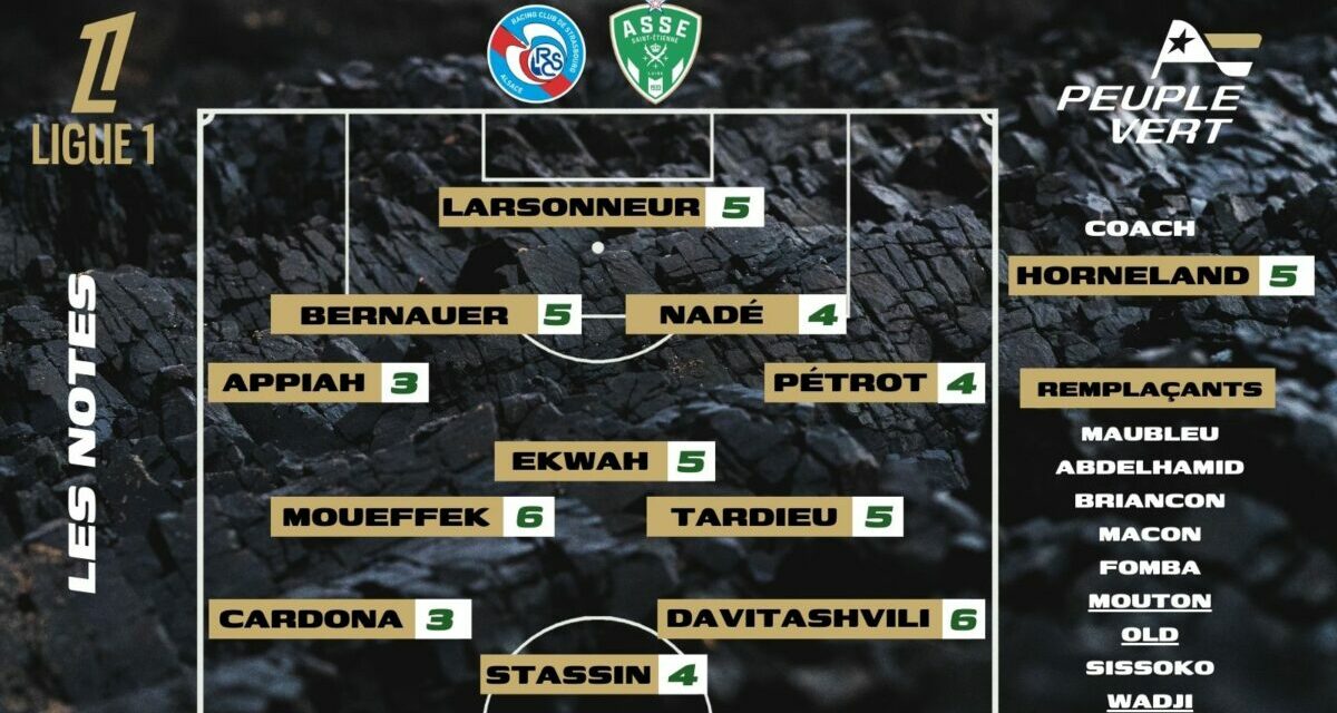 RCSA-ASSE : Les notes de la rédac' et l'homme du match !