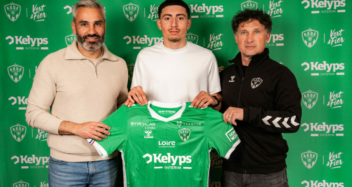 ASSE : Un jeune talent s'engage sur le long terme !