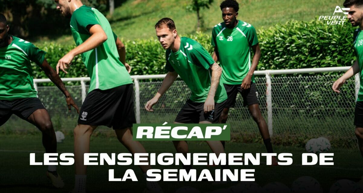 ASSE : reprise, nouveautés... Les enseignements de la semaine