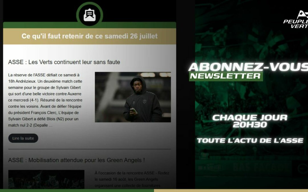 Un abonnement gratuit et illimité pour les supporters de l'ASSE !