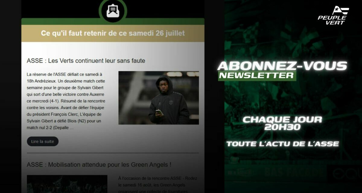 Un abonnement gratuit et illimité pour les supporters de l'ASSE !